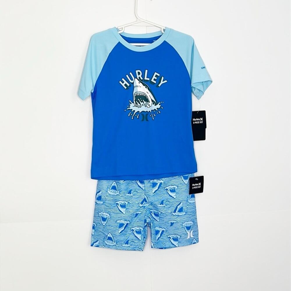 Kids Hurley 2 Piece Swimsuit Set Size 4T